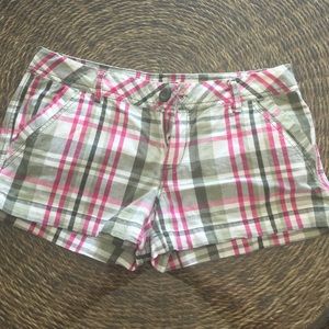 Arizona Plaid Shorts - Size 5